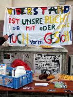 [Freiburg, 04.10.2010] Kundgebung gegen Antifa-Demo-Prozess