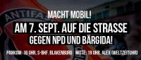 Am 7. September auf die Straße - gegen NPD und BärGiDa
