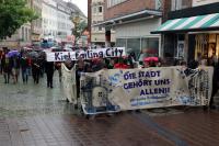 Kiel: Demo für Wagenplatz 6