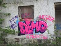 Graffiti gegen den TddZ