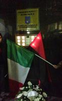 Kundgebung von CasaPound Napoli vor dem ukrainischem Konsulat