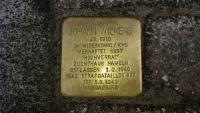 Ein Stolperstein erinnert an Johann Wilkens - direkt vor dem Haus, in dem dieser einst gewohnt hat.