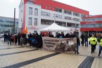 Antifaschistische Kundgebung in Rutesheim