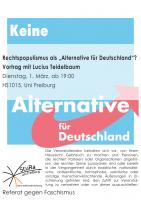 AfD-Vortrag