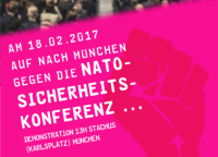 Offenes Treffen gegen Krieg und Militarisierung Stuttgart - Nato Siko München 2017