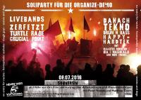 Soliparty für Organize-Demo