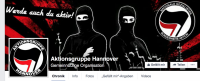 Screenshot der Facebooktseite der “Aktionsgruppe Hannover” / 24.02.16