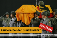 Karriere bei der Bundeswehr? Nein Danke!