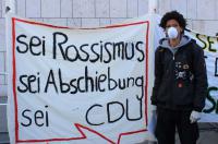 Antiraaktion vor der Berliner CDU-Zentrale 1