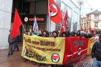 Front der antifaschistischen Demo