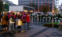 Kundgebung gegen Repression am 16.10.10 in Freiburg