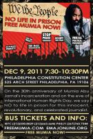WE THE PEOPLE No To Life in PrisonFREE MUMIA NOW!
