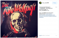 Instagram-Post vom 13.09.2016: NS-Plakat „Die rote Weltpest – der Bolschewismus“ für die gleichnamige Wanderausstellung der NSDAP 1937