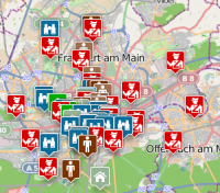 Frankfurt Info Map