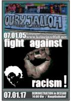 Plakat: Fight against Racism