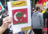 S21 und Taksim Schild