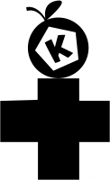 Discordian Black Cross Logo