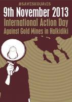 Weltweiter Aktionstag gegen den Goldabbau in Chalkidiki