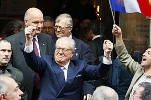 Jean-Marie Le Pen, französischer Rechtsextremist
