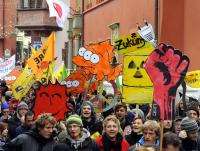 Anti-Atom-Demo in Freiburg
