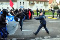 Widerstand gegen NPD Bundesparteitag in Weinheim 5