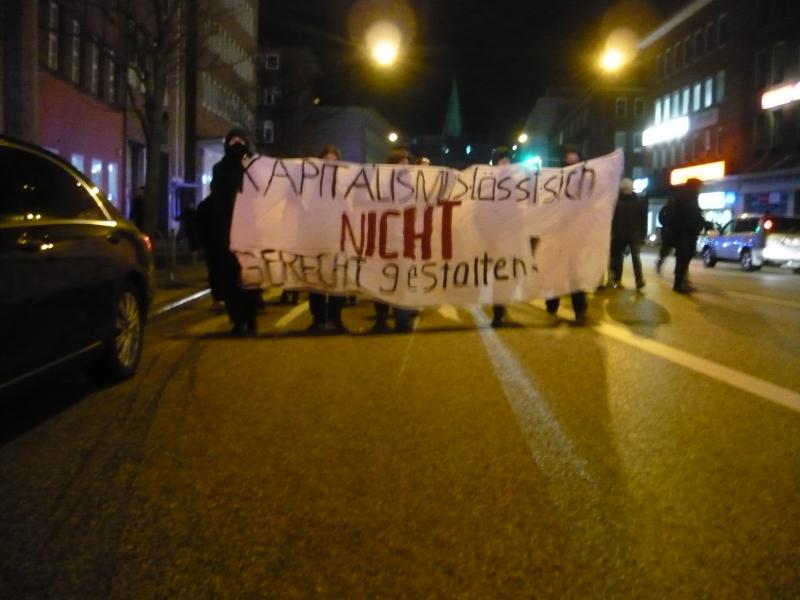 Demo auf dem Sophienblatt