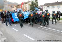 Widerstand gegen NPD Bundesparteitag in Weinheim 2