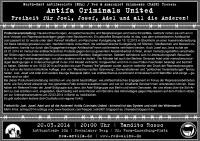 Antifa Criminals United - Freiheit für Joel, Josef, Adel und all die Anderen!