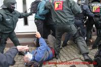 Widerstand gegen NPD Bundesparteitag in Weinheim 4