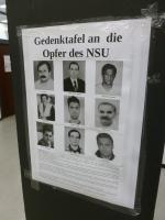 Gedenktafel für die Opfer des NSU