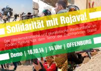 Solidarität mit Rojava!