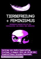 Tierbefreiung und Feminismus - Veranstaltung in Dresden