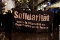 Solidemo und Riots für Hamburg 1