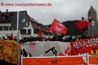 Widerstand gegen NPD Bundesparteitag in Weinheim 22