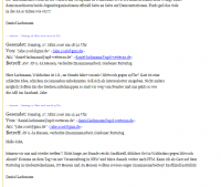 Screenshot zwischen der E-Mail-Konversation der JA Hessen und NPD-Funktionär Daniel Lachmann (3)