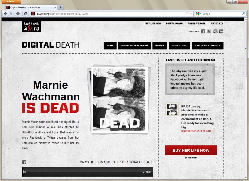 Marnie Wachmann - Digital Death
