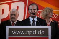 Pieper Bildmitte als NPD Kandidat 2011 in Berlin