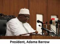 President, Adama Barrow
