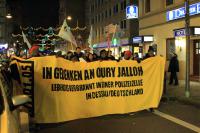 250 Menschen auf Oury-Jalloh Demo in Köln - 4
