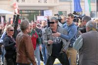 Zwickauer Bürger pöbeln auf einer Maikundgebung: "Maas hau ab!"