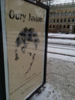 Plakataktion in Erinnerung an Oury Jalloh - 2