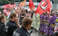 Demo gegen NPD in Marburg