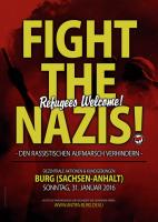 Plakat: Fight the Nazis
