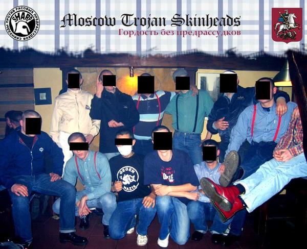 Moskau Trojan Skinheads