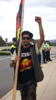 Aboriginal protesters in Canberra - 8