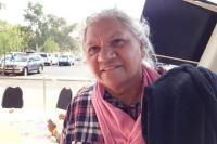 Leonora Hope Bus organiser Sandra Evans, in Alice Springs.