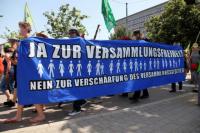 Bündnis für Versammlungsfreiheit bei Demo gegen "Stuttgart 21"