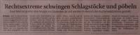 Weimar: Zeitungsartikel über Nazis