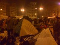 Zelte auf dem Tahrir Platz