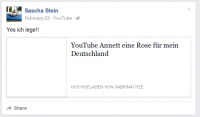 Sascha Stein bei Facebook #3